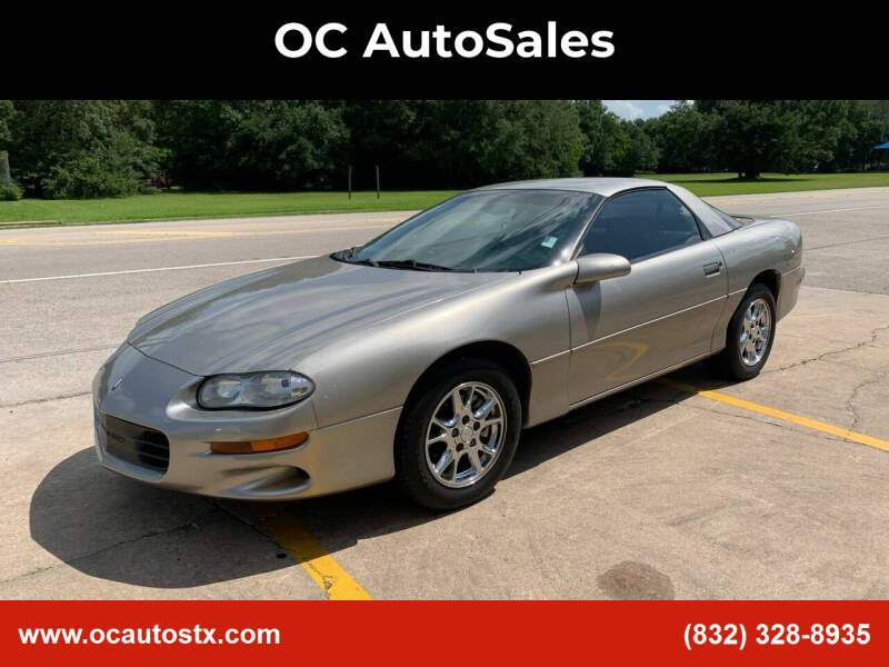 2002 Chevrolet Camaro for sale at OC AutoSales in Pearland TX