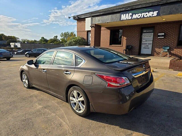 2015 Nissan Altima for sale at Mac Motors in Arlington, TX