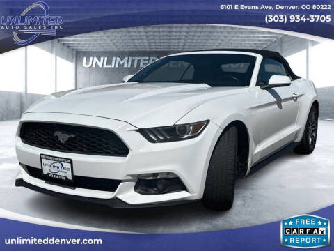 2016 Ford Mustang EcoBoost Premium