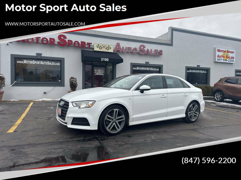 2017 Audi A3 for sale at Motor Sport Auto Sales in Waukegan IL