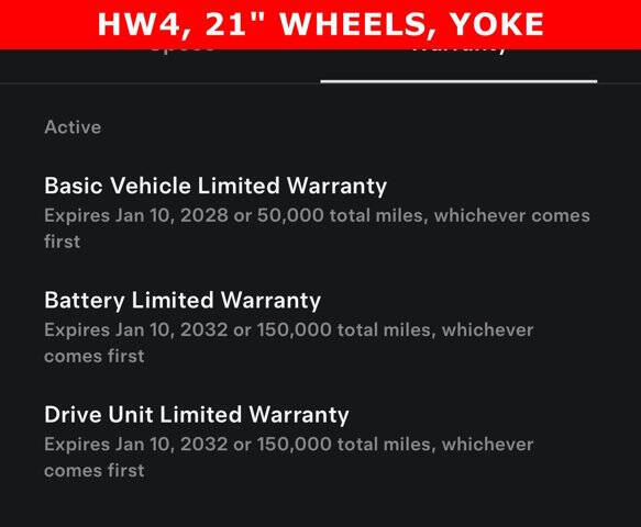 2023 Tesla Model S Standard Range