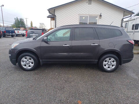 2015 Chevrolet Traverse for sale at AUTOTRACK INC in Mount Vernon WA