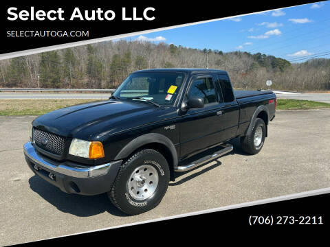 2002 Ford Ranger for sale at Select Auto LLC in Ellijay GA