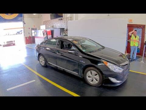 2015 Hyundai Sonata Hybrid for sale at Angelo's Auto Sales in Lowellville OH