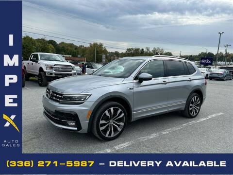 2020 Volkswagen Tiguan for sale at Impex Auto Sales in Greensboro NC