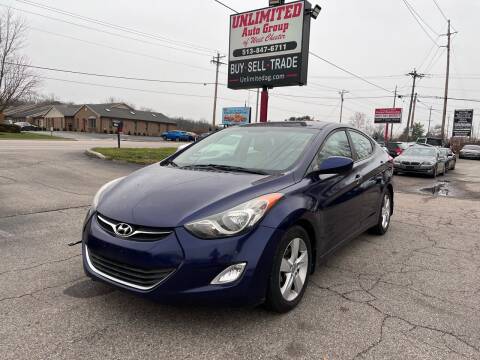 2013 Hyundai Elantra for sale at Unlimited Auto Group in West Chester OH