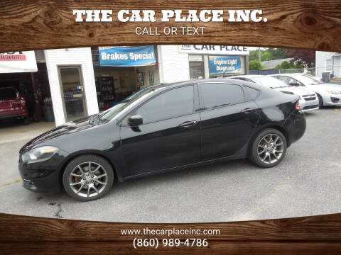 2015 Dodge Dart for sale at THE CAR PLACE INC. in Somersville CT