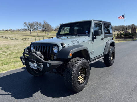 2015 Jeep Wrangler JK for sale at Outlaw Off-Road Performance in Sherman TX