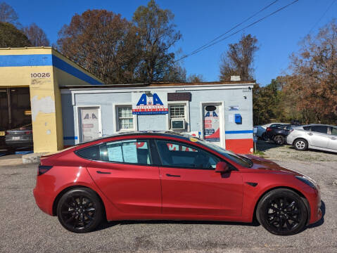 2019 Tesla Model 3 for sale at A&A Auto Sales llc in Fuquay Varina NC