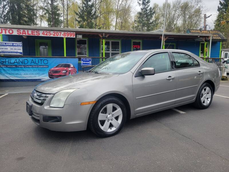 2008 Ford Fusion for sale at HIGHLAND AUTO in Renton WA
