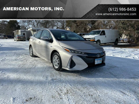 2020 Toyota Prius Prime for sale at AMERICAN MOTORS, INC. in Farmington MN