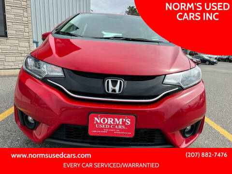 2015 Honda Fit for sale at NORM'S USED CARS INC in Wiscasset ME