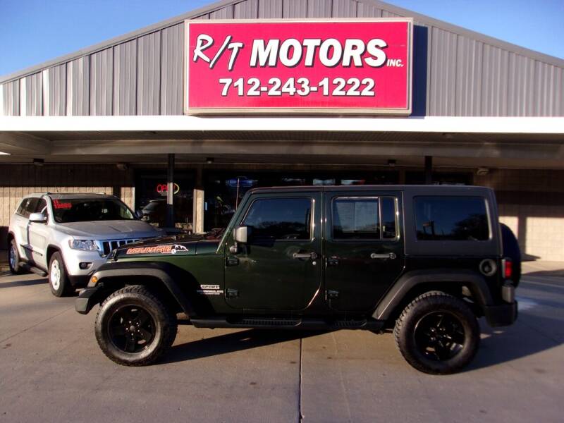2011 Jeep Wrangler Unlimited for sale at RT Motors Inc in Atlantic IA