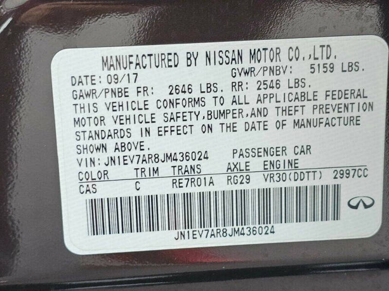 2018 Infiniti Q50 3.0T Luxe