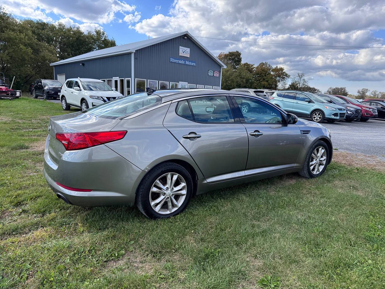 2013 Kia Optima for sale at Riverside Motors in Glenfield, NY