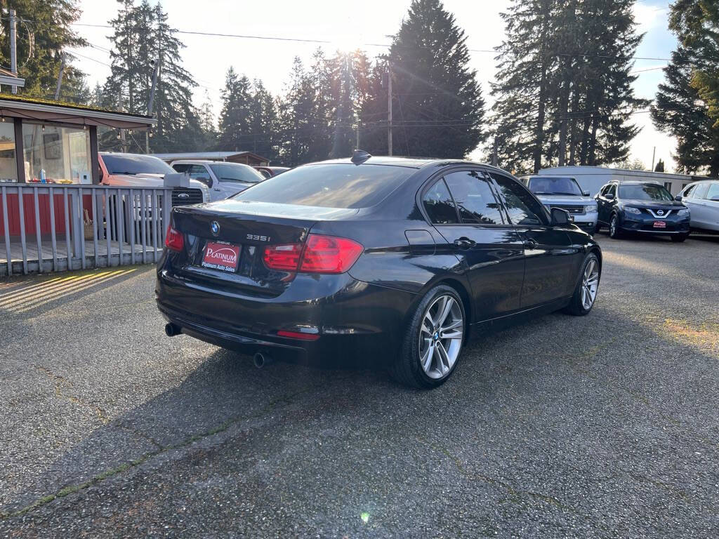 2013 BMW 3 Series for sale at PLATINUM AUTO SALES INC in Lacey, WA