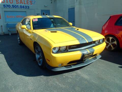 2012 Dodge Challenger for sale at Small Town Auto Sales in Hazleton PA