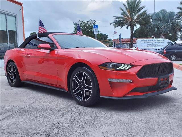 2018 FORD Mustang Convertible - $19,197