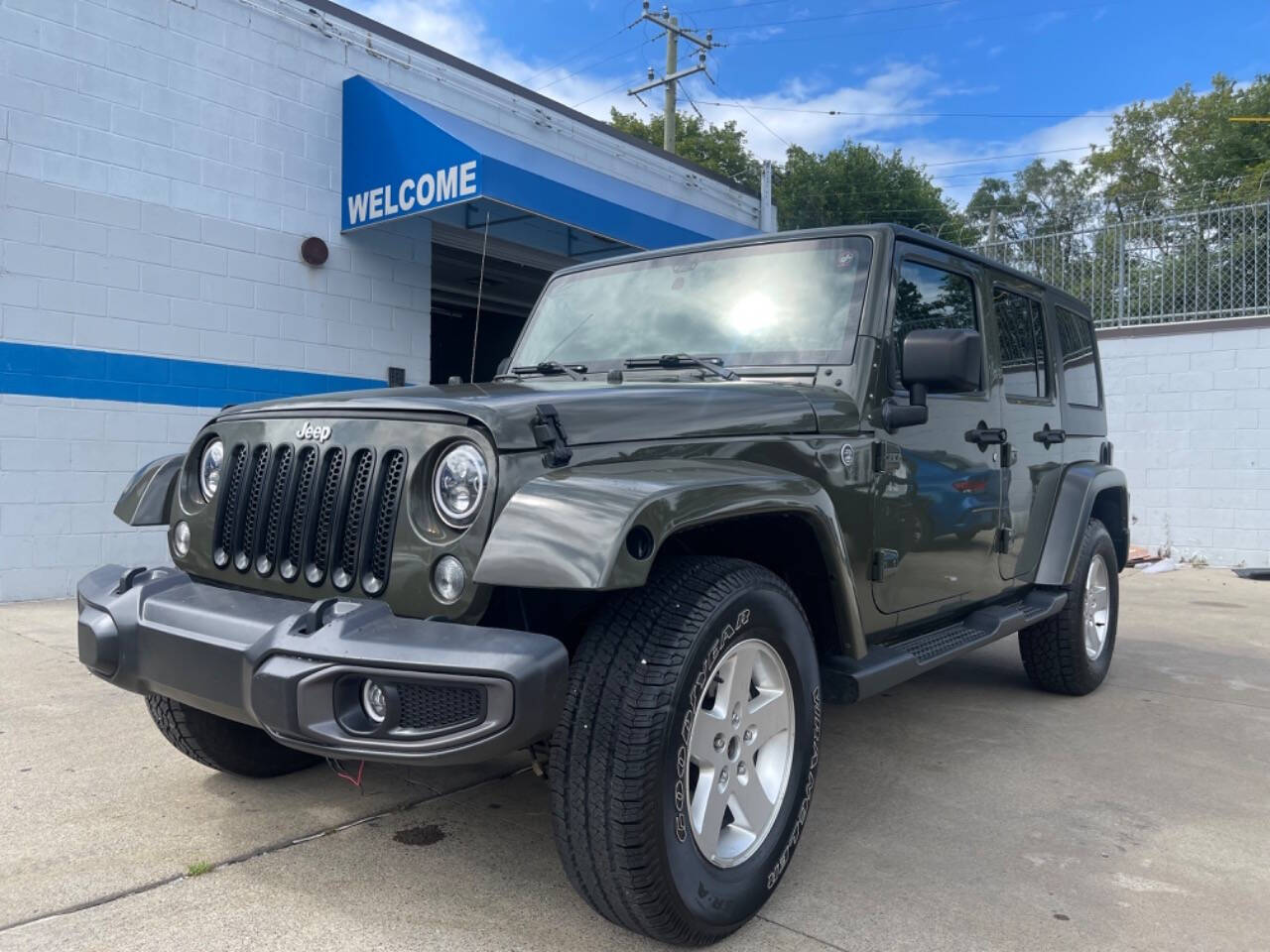 2015 Jeep Wrangler Unlimited for sale at Alpha Auto Sales in Detroit, MI