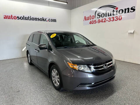 2015 Honda Odyssey for sale at Auto Solutions in Warr Acres OK