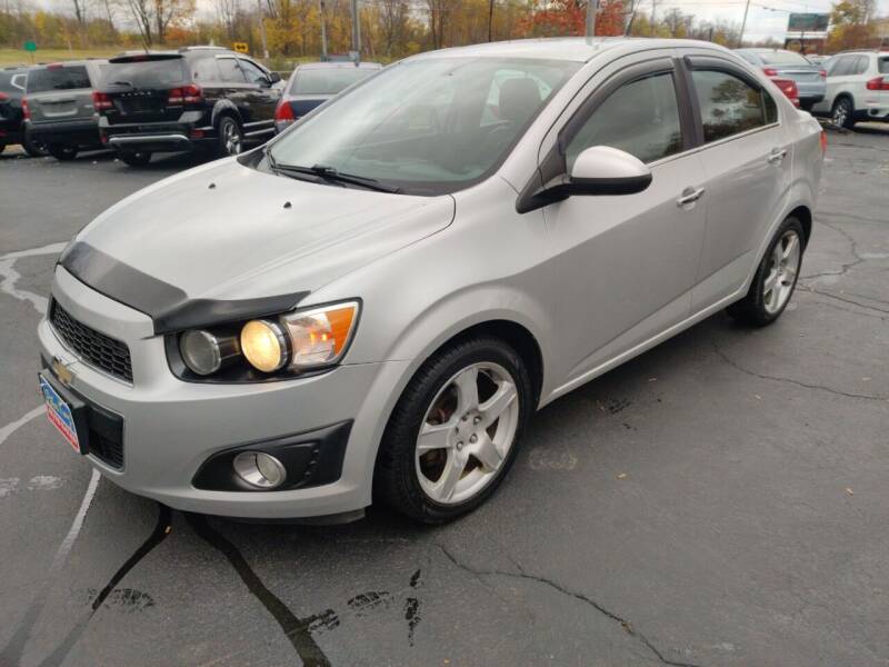 2014 Chevrolet Sonic for sale at Peter Kay Auto Sales in Alden NY