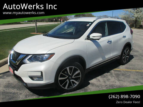 2019 Nissan Rogue for sale at AutoWerks Inc in Sturtevant WI