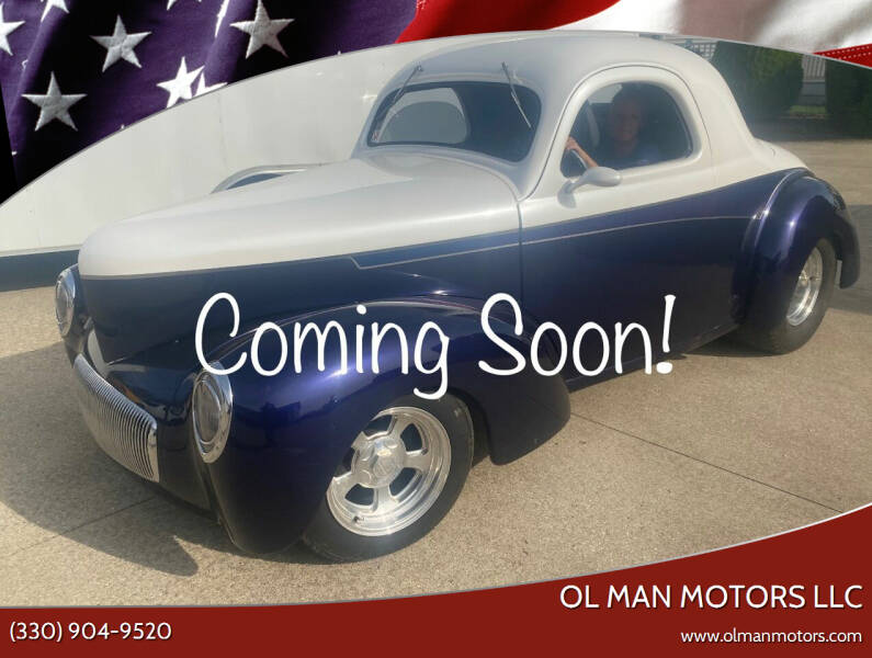 1941 Willys Coupe for sale at Ol Man Motors LLC - Cars/Trucks in Louisville OH