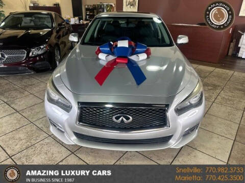 2014 Infiniti Q50 for sale at Amazing Luxury Cars in Snellville GA