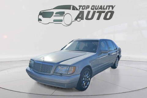 1998 Mercedes-Benz S-Class for sale at TOP QUALITY AUTO in Rancho Cordova CA