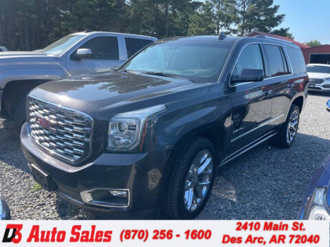 2018 GMC Yukon for sale at D3 Auto Sales in Des Arc AR