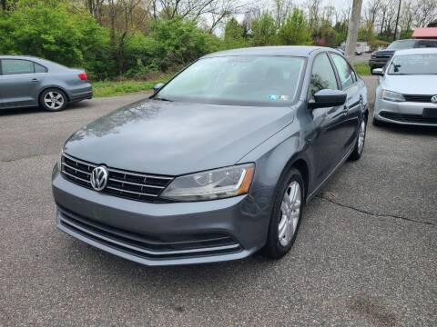 2018 Volkswagen Jetta for sale at ULRICH SALES & SVC in Mohnton PA