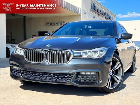 2016 BMW 7 Series for sale at European Motors Inc in Plano TX