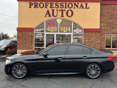 2018 BMW 5 Series for sale at Professional Auto Sales & Service in Fort Wayne IN