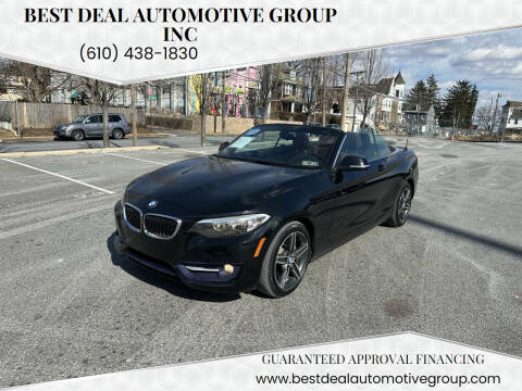 2017 BMW 2 Series for sale at Best Deal Automotive Group INC in Easton PA