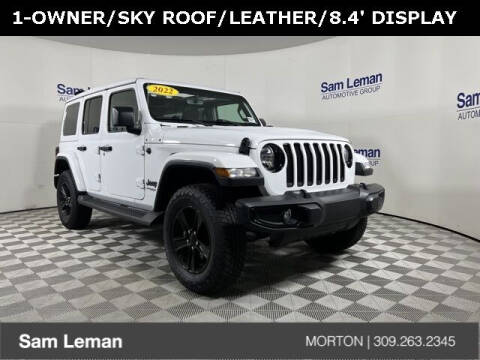 2022 Jeep Wrangler Unlimited for sale at Sam Leman CDJRF Morton in Morton IL