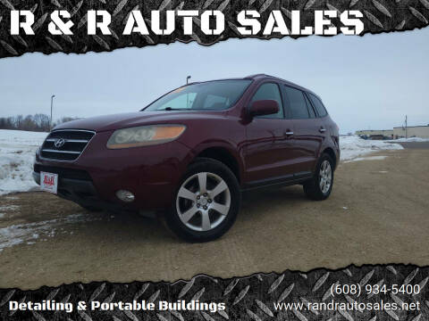 2007 Hyundai Santa Fe for sale at R & R AUTO SALES in Juda WI