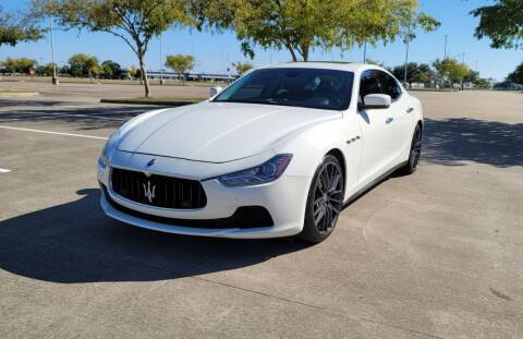 2014 Maserati Ghibli for sale at Destination Auto in Stafford TX