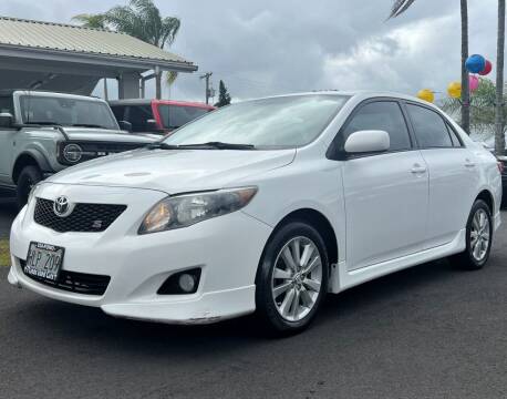 2010 Toyota Corolla for sale at PONO'S USED CARS in Hilo HI