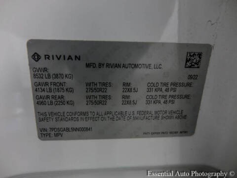 2022 Rivian R1S Launch Edition