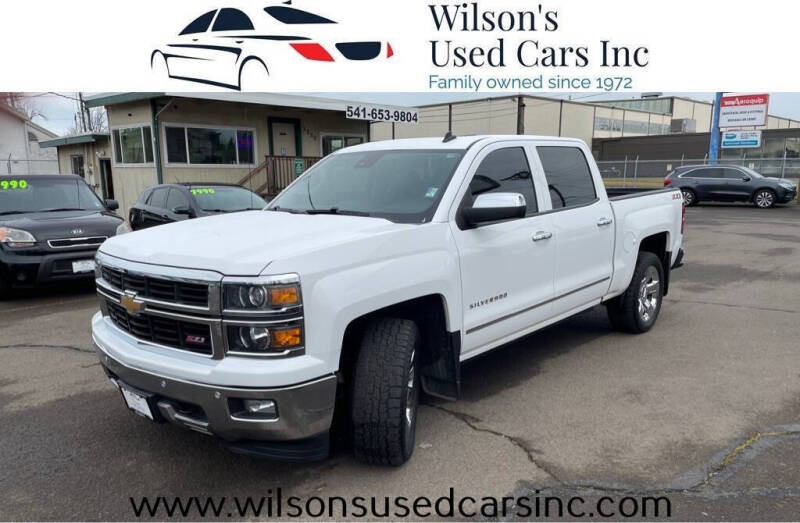 2014 Chevrolet Silverado 1500 for sale at Wilson's Used Cars Inc in Eugene OR