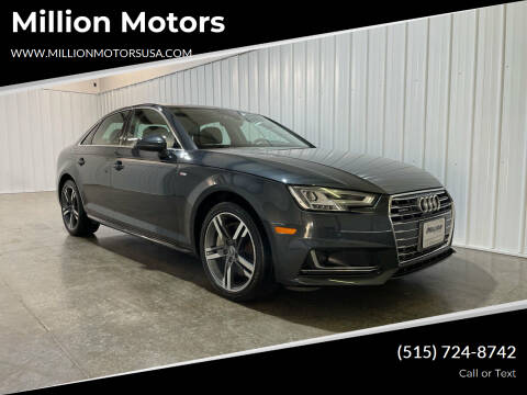 2017 Audi A4 for sale at Million Motors in Adel IA