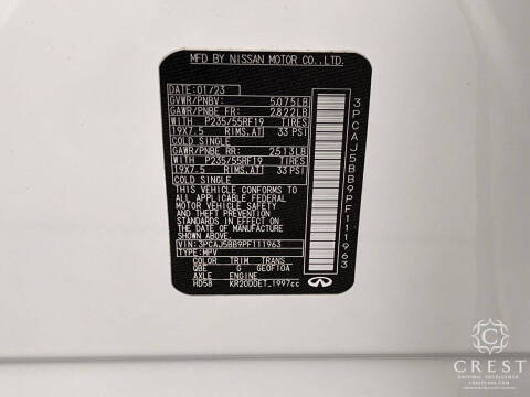 2023 Infiniti QX50 Luxe