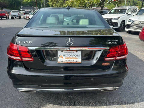 2014 Mercedes-Benz E-Class E 550 4MATIC