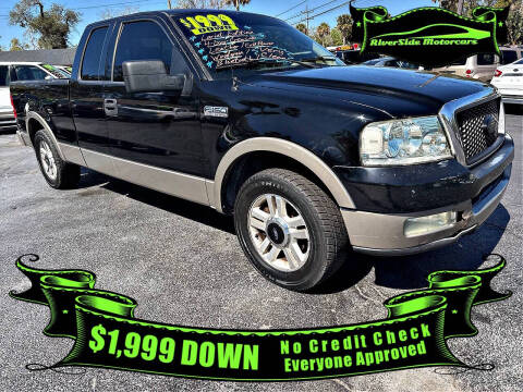 2004 Ford F-150 for sale at RIVERSIDE MOTORCARS INC in New Smyrna Beach FL