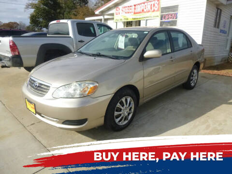 2006 Toyota Corolla for sale at Ed Steibel Imports in Shelby NC