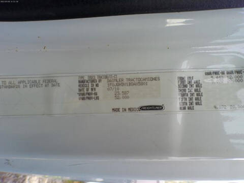 2011 Freightliner Cascadia