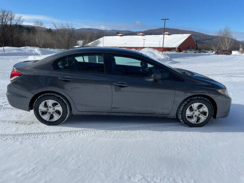 2013 Honda Civic for sale at Snowfire Auto in Waterbury VT