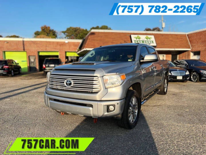 2017 Toyota Tundra for sale at CarZone & Auto Brokers in Newport News, VA