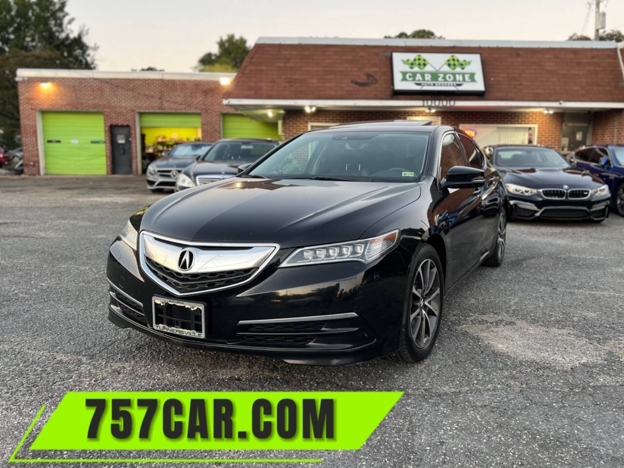 2015 Acura TLX for sale at CarZone & Auto Brokers in Newport News, VA