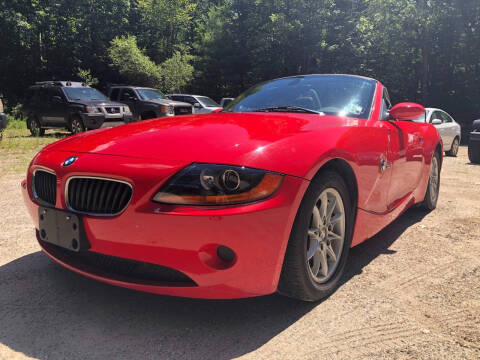 2004 BMW Z4 for sale at Country Auto Repair Services in New Gloucester ME